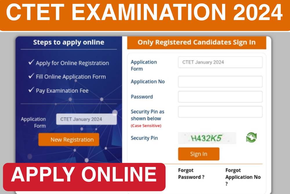 Ctet 2024 online exam registration Boka News Point